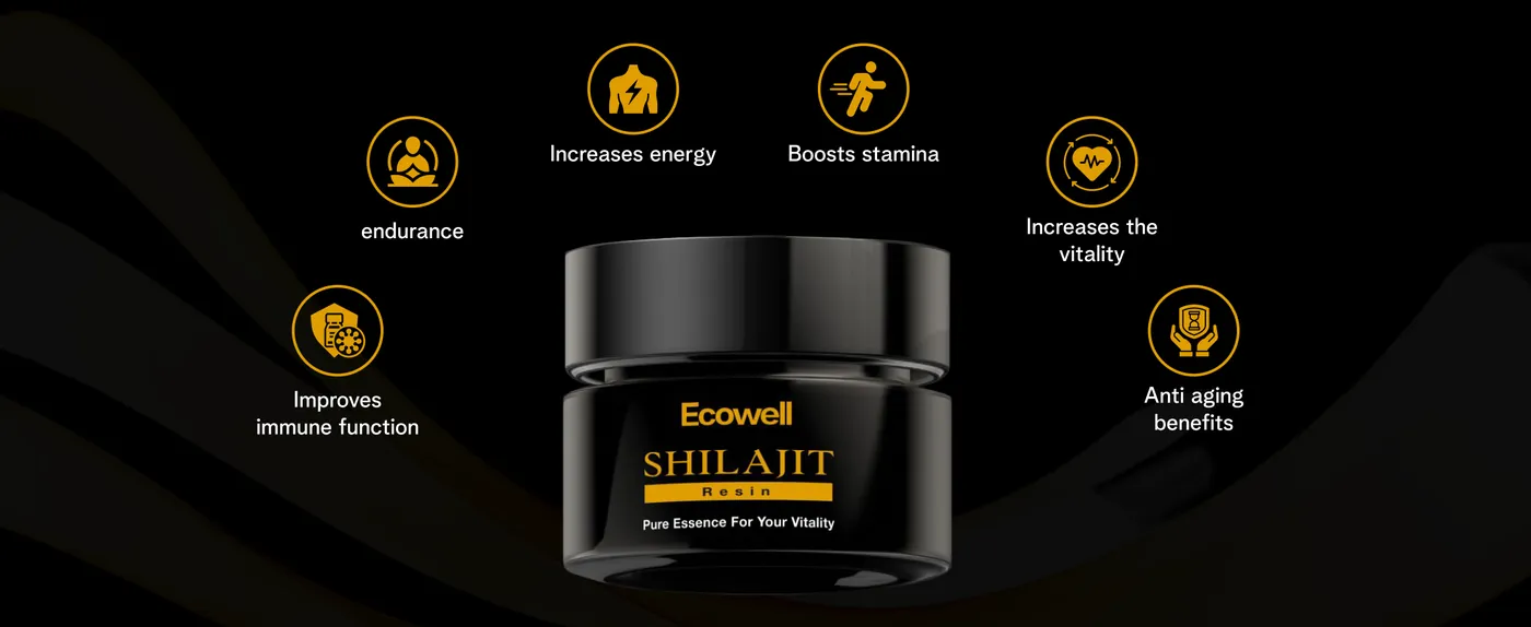 Shilajit Resin A+ Desktop Banner 2